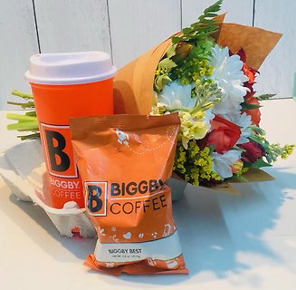 Biggby coffee and flower special
