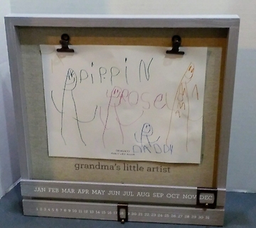 Grandma\'s little artist