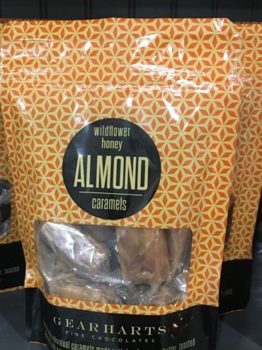 Wildflower Honey Almond Caramels