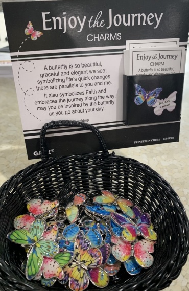 Enjoy the Journey Butterfly charms